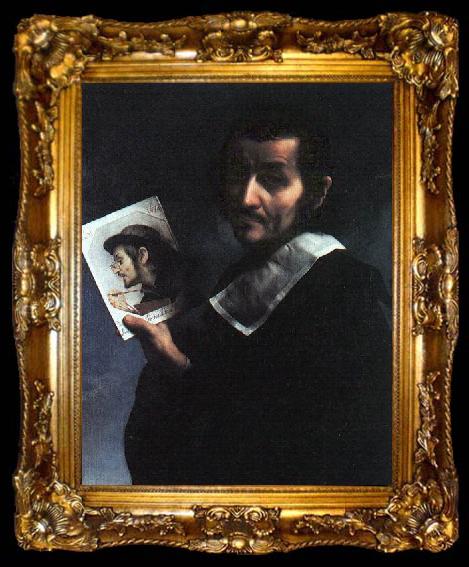 framed  DOLCI, Carlo Self-Portrait dgd, ta009-2